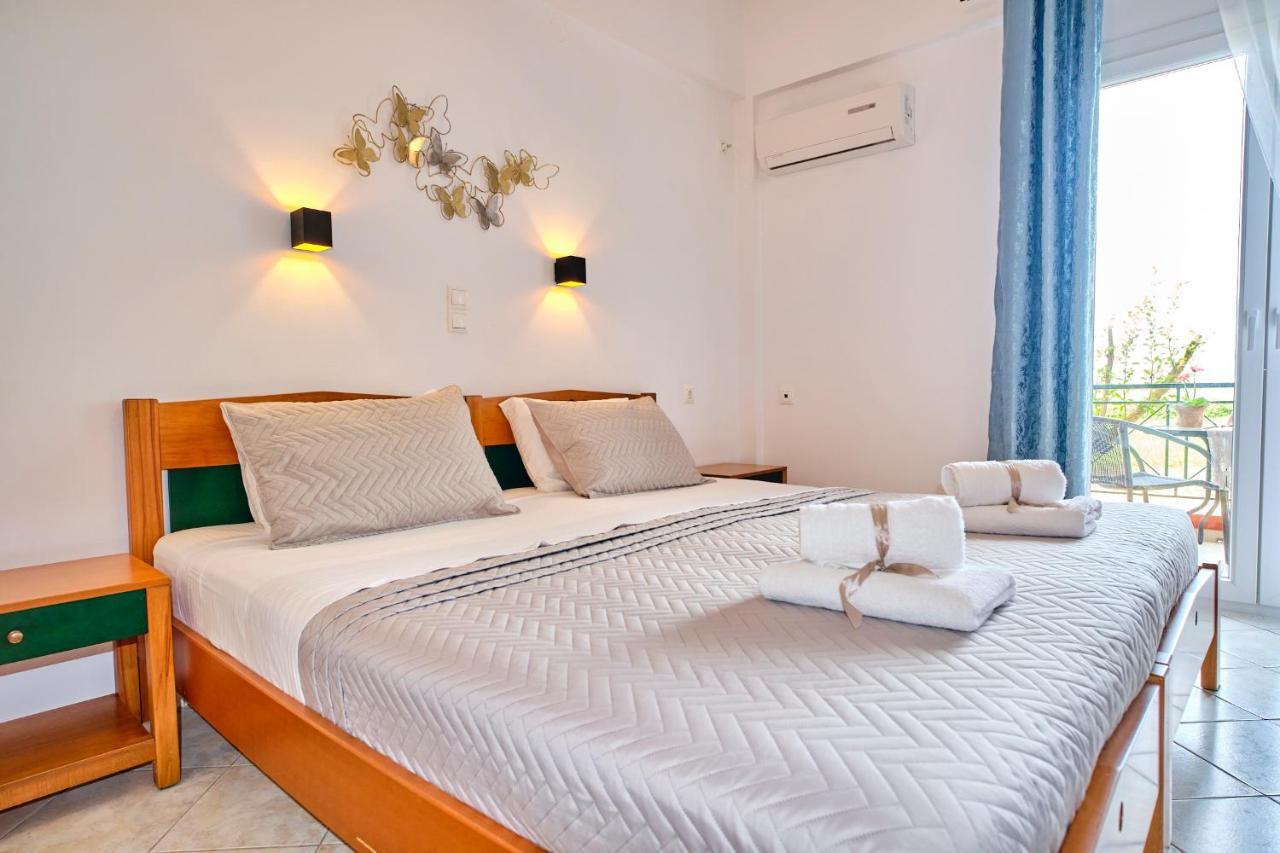 Logas Beach Studios Peroulades  מראה חיצוני תמונה